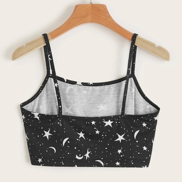 Sun & Moon Graphic Crop Tee NWT - Picture 2 of 3